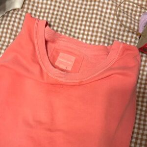 American Eagle Outfitters Pink Crew Neck Sweatshirt